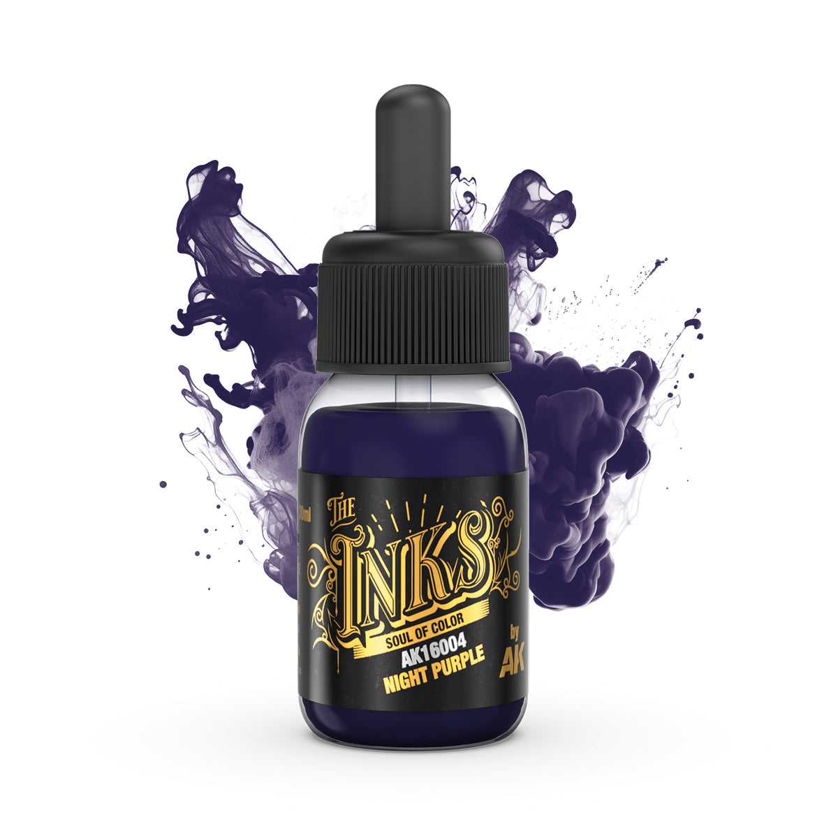 AK-Interactive - The INKS - Darkness Color Set (3 inks)