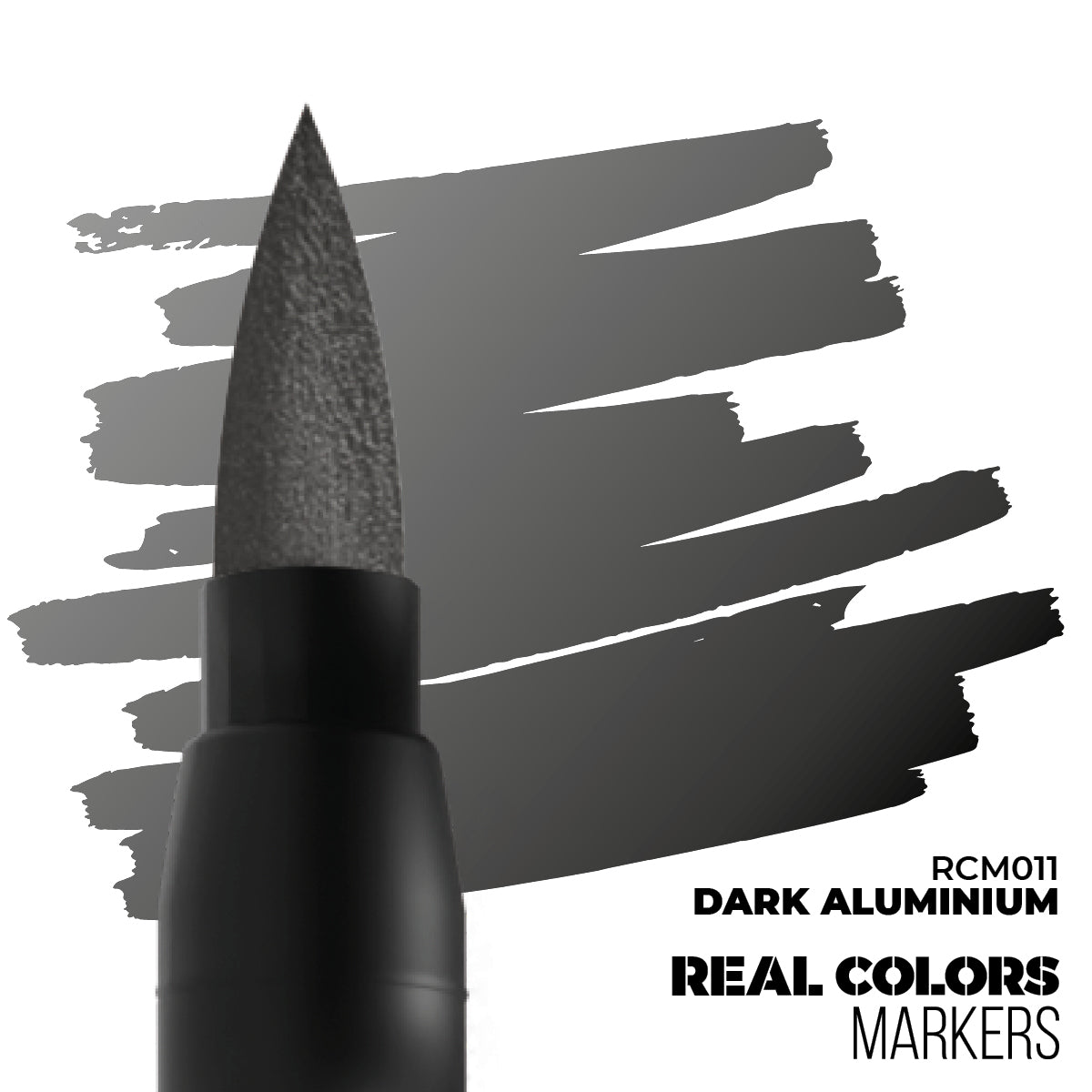 AK-Interactive - Real Color Markers Dark Aluminium RCM011