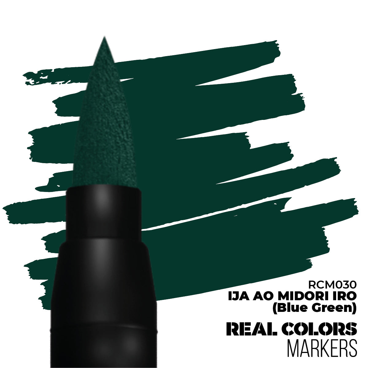 AK-Interactive - Real Color Markers Ija Ao Midori Iro (Blue Green) RCM030