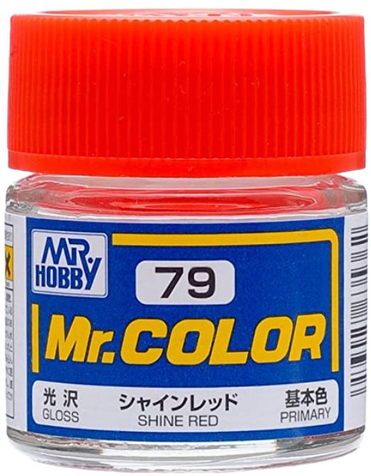 Mr Color: C79 Gloss Shine Red 10ml – RMOdelismo