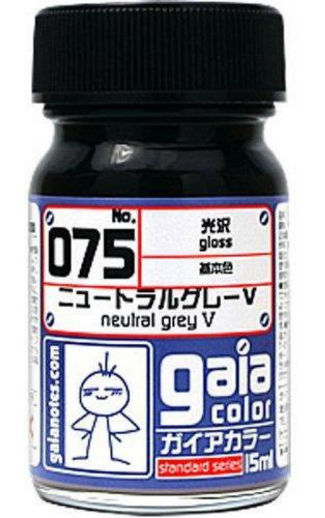 Gaia Notes Color 075 Gloss Neutral Grey V 15ml – RMOdelismo