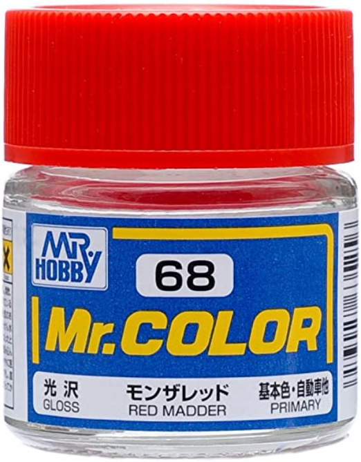 Mr Color: C68 Red Madder 10ml – RMOdelismo