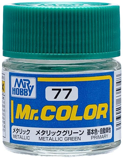 Mr Color: C77 Metallic Green 10ml – RMOdelismo