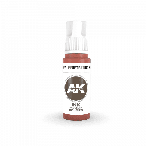 AK-Interactive - Penetrating Red Ink (17ml) 3rd Gen Acrylic – RMOdelismo